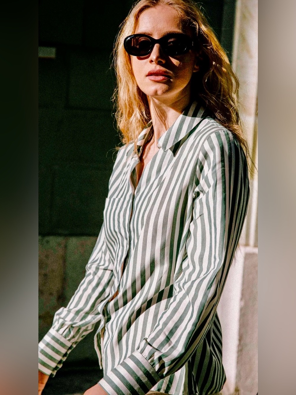 Mango Button Up Shirt - Picture 2 of 8
